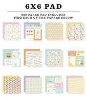 Easter Basket - Echo Park Double-Sided Paper Pad 6"X6"