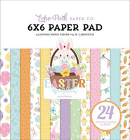 Easter Basket - Echo Park Double-Sided Paper Pad 6"X6"