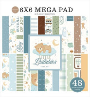 Little Lullabies - Baby Boy - Carta Bella Cardmakers Mega Pad 6"X6"