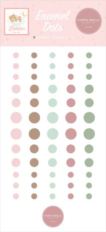 Little Lullabies - Carta Bella Adhesive Enamel Dots