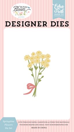 Springtime Flowers - Echo Park In Full Bloom Die Set