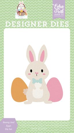 Bunny And Eggs - Echo Park Easter Basket Die Set