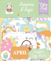 Easter Basket - Echo Park Frames & Tags Ephemera