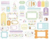 Easter Basket - Echo Park Frames & Tags Ephemera