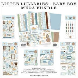 Little Lullabies - Baby Boy - Carta Bella Mega Bundle