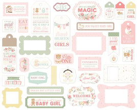 Little Lullabies - Carta Bella Tags & Frames Ephemera