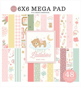 Little Lullabies - Echo Park Cardmakers Mega Pad 6"X6"