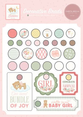 Little Lullabies - Carta Bella Decorative Brads