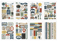 It's Time To Travel - Echo Park Sticker Book