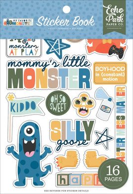 My Favorite Monster - Echo Park Sticker Book