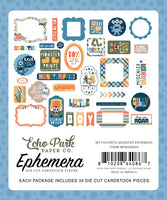 My Favorite Monster - Echo Park Ephemera