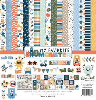 My Favorite Monster - Echo Park Collection Kit 12