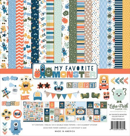 My Favorite Monster - Echo Park Collection Kit 12"X12"