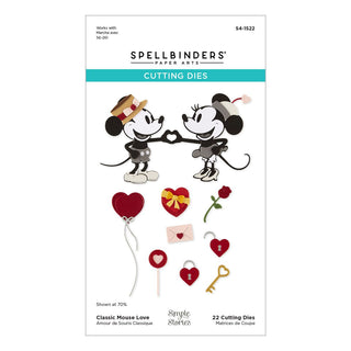 Love - Spellbinders Etched Dies From Say Cheese Classic Mouse