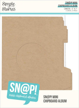 Camera - Simple Stoires SN@P! Mini Chipboard Album