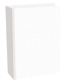 Grid Simple Stories SN@P! D-Ring Binder 4"X6"