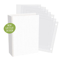 Grid Simple Stories SN@P! D-Ring Binder 4"X6"