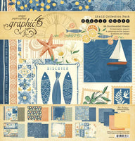 Scenic Route - Graphic 45 Collection Pack 12"X12"