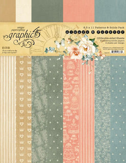 Always & Forever - Graphic 45 Patterns & Solids Collection Pack 8.5