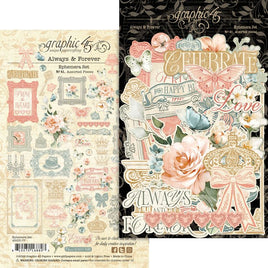 Always & Forever - Graphic 45 Ephemera Set