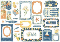 Scenic Route - Graphic 45 Chipboard Die-Cuts