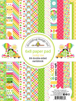 Lucky Me - Doodlebug Double-Sided Paper Pad 6"X8"