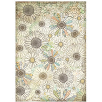 Daisy Art - Stamperia Rice Paper A4 6/Pkg