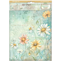 Daisy Art - Stamperia Rice Paper A4 6/Pkg