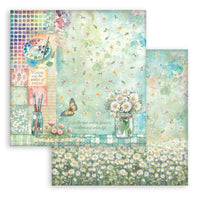 Daisy Art - Stamperia Scrapbooking Double-Sided Paper Pad 12"x12" 10/Pkg