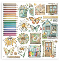 Daisy Art - Stamperia Scrapbooking Double-Sided Paper Pad 12"x12" 10/Pkg