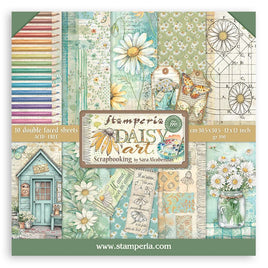 Daisy Art - Stamperia Scrapbooking Double-Sided Paper Pad 12"x12" 10/Pkg