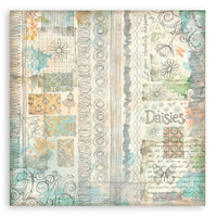 Daisy Art - Stamperia Single-Sided Paper Pad 12"x12" 22/Pkg