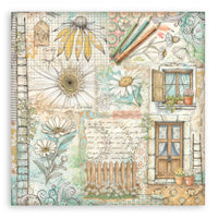 Daisy Art - Stamperia Single-Sided Paper Pad 12"x12" 22/Pkg
