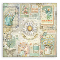 Daisy Art - Stamperia Single-Sided Paper Pad 12"x12" 22/Pkg