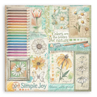 Daisy Art - Stamperia Single-Sided Paper Pad 12"x12" 22/Pkg