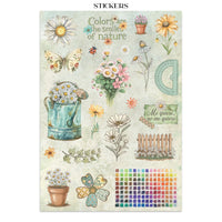 Daisy Art - Stamperia Junk Journal Stickers, Cut-outs & Backgrounds