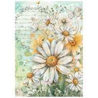 Daisy Art - Stamperia Rice Paper A6 8/Pkg