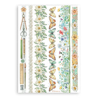 Daisy Art - Stamperia A5 Washi Pad 8/Pkg