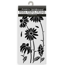 Daisy Art Daisies - Stamperia Stencil 4.72"X9.84"