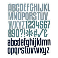 Tall & Bold Alphabet - Elizabeth Craft Metal Die