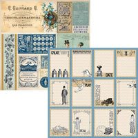 Delightful Discovery - Elizabeth Craft Double-Sided Cardstock Pack 12"X12"