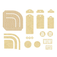 Rounded Pocket with Tags - Elizabeth Craft Metal Die