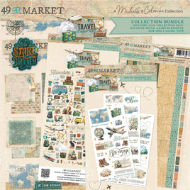 Travel Diaries - 49 and Market Collection Bundle With Patch