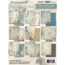 Faded Memory Lane - 49 and Market Collection Pack 6"X8"