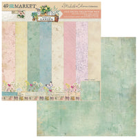 From the Garden - 49 and Market Solids Collection Pack 12"X12"
