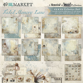 Faded Memory Lane - 49 and Market Collection Pack 12"X12"