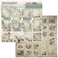 Faded Memory Lane - 49 and Market Collection Pack 12"X12"