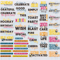 Glimmer and Glee - 49 and Market Chipboard Set