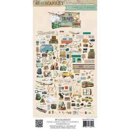 Travel Diaries - 49 and Market Laser Cut Outs