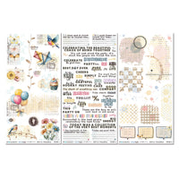Glimmer and Glee - 49 and Market Blendable Rub-On Transfer Set 6"X12"